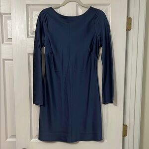 Abercrombie & Fitch Blue Long Sleeve Dress